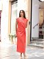 Vestido Nudo Coral